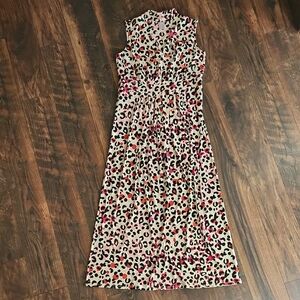 Chico's Vibrant Leopard Print Dress